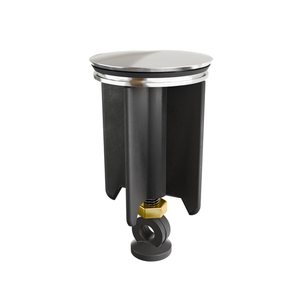 Bouchon de bonde 40 mm pour lavabo et bidet, compatible avec commande à tirette