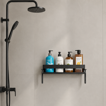 Black Bathroom Accessories: How to Get a Stylish Bathroom Without Drilling