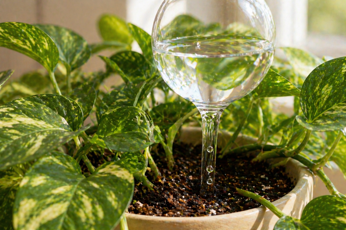 How does a watering globe work? The science explained