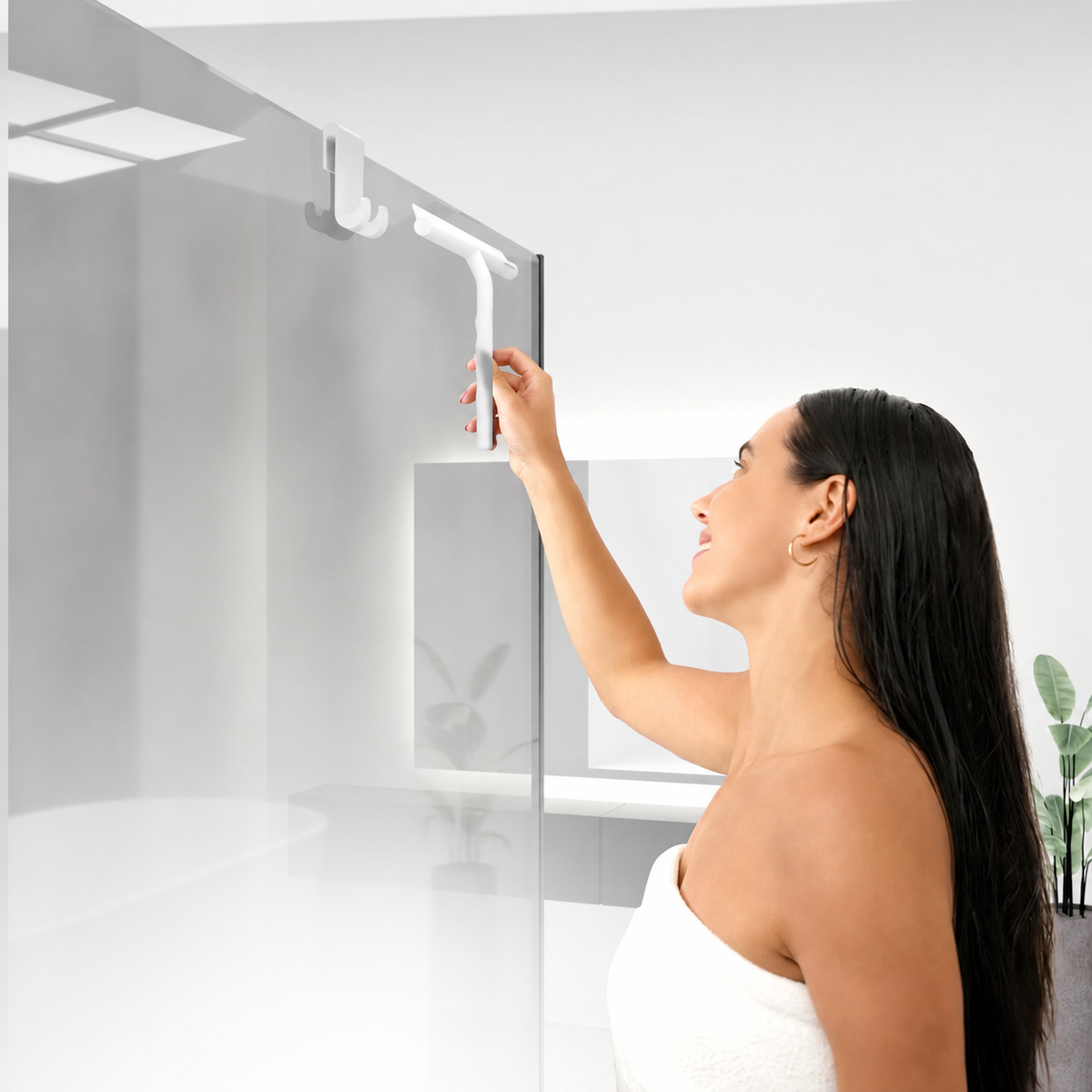 Door Hook for Shower Squeegee