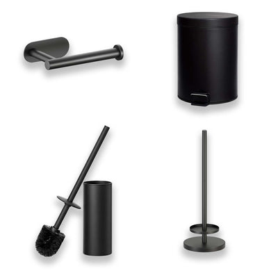 4-delige Toilet Accessoire Set