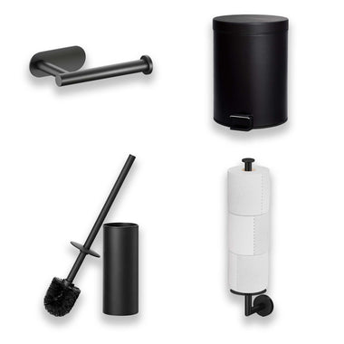 4 piece Toilet Accessories Set