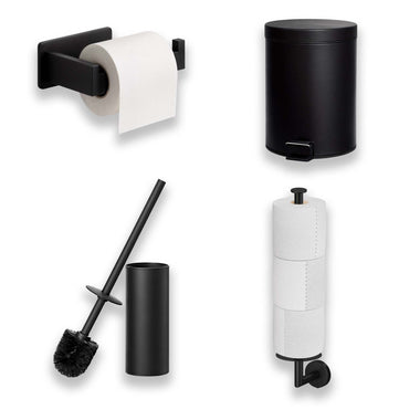 4 piece Toilet Accessories Set