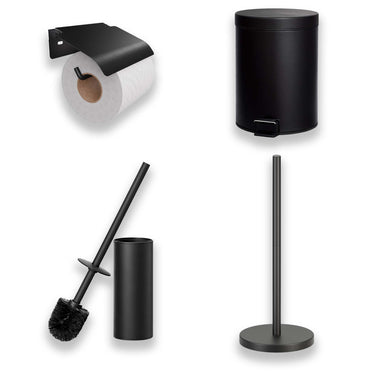4 piece Toilet Accessories Set