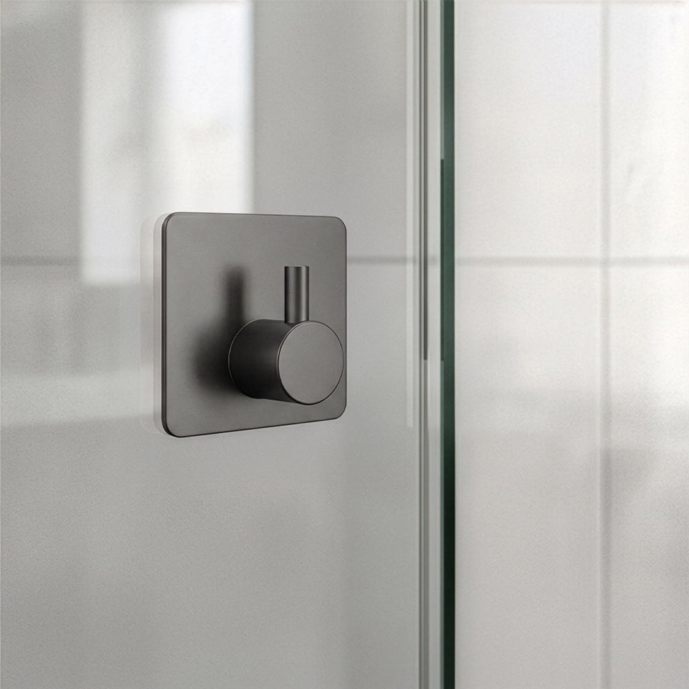 Wandhaken mit runder Basis – Selbstklebend