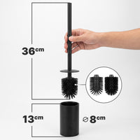 Porte-brosse de toilettes Minismus modèle court rond