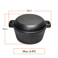 Minismus Gietijzeren Kookpot met Broodbakset