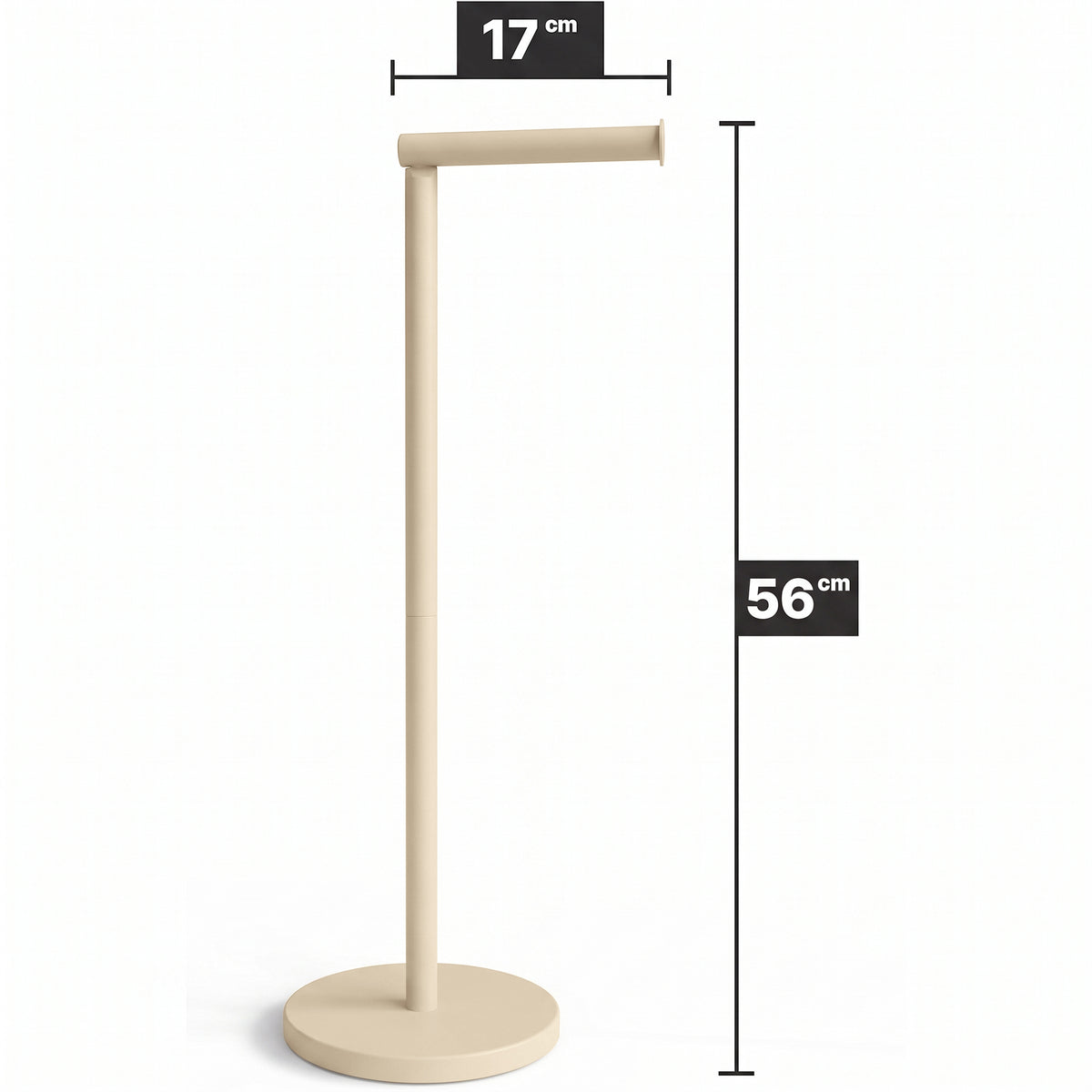 Toiletrolhouder Beige