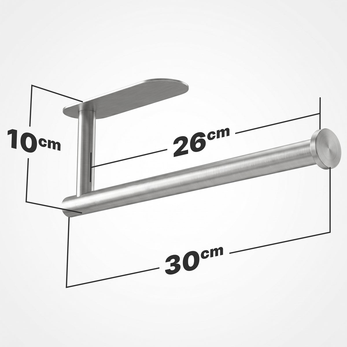 Paper Towel Holder - Brushed SS