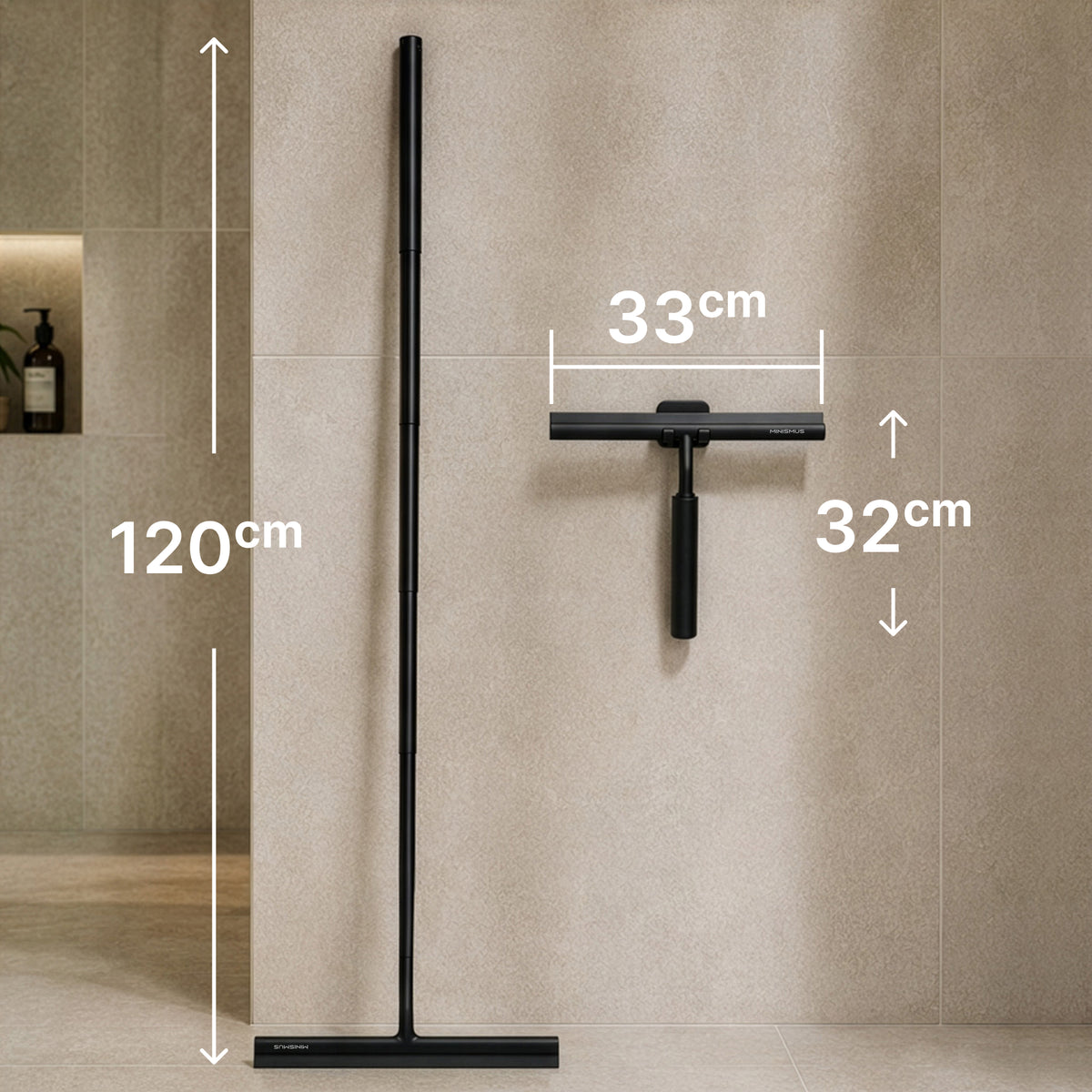 Minismus Squeegee Retractable Handle