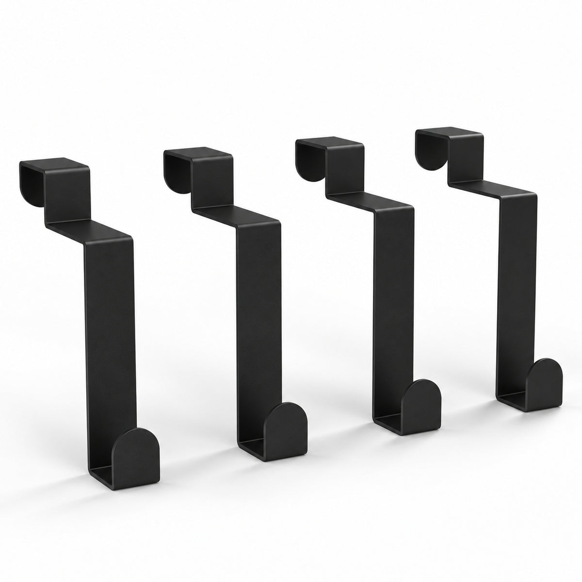 Lot de 4 Crochets de Porte pour Portes Feuillurées