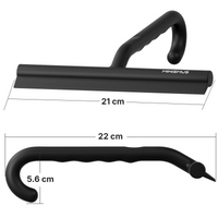 Duschabzieher 21cm mit Haken und Silikonblatt