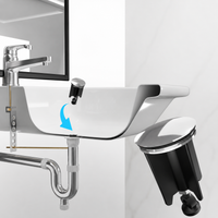 Tappo di scarico per lavabo e bidet 40mm
