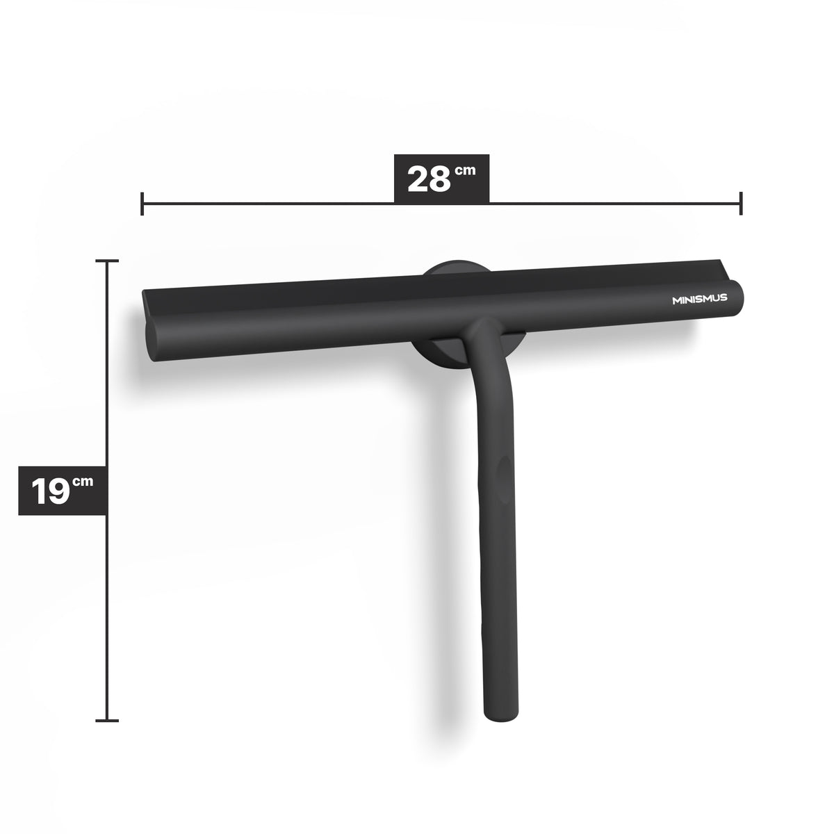 Raschietto per doccia con gancio magnetico 28 cm