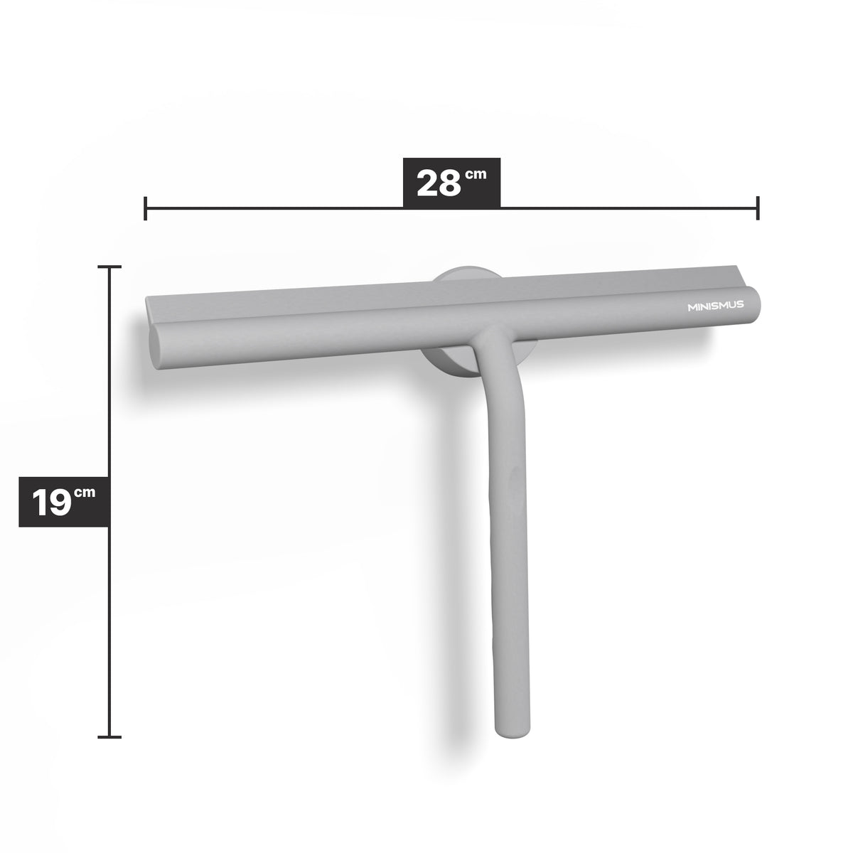 Raschietto per doccia con gancio magnetico 28 cm