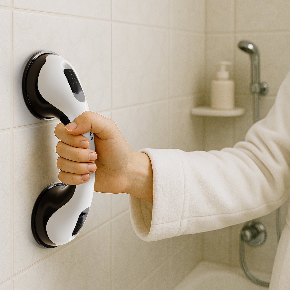 Suction Cup Bathroom Handle - 2 Pack