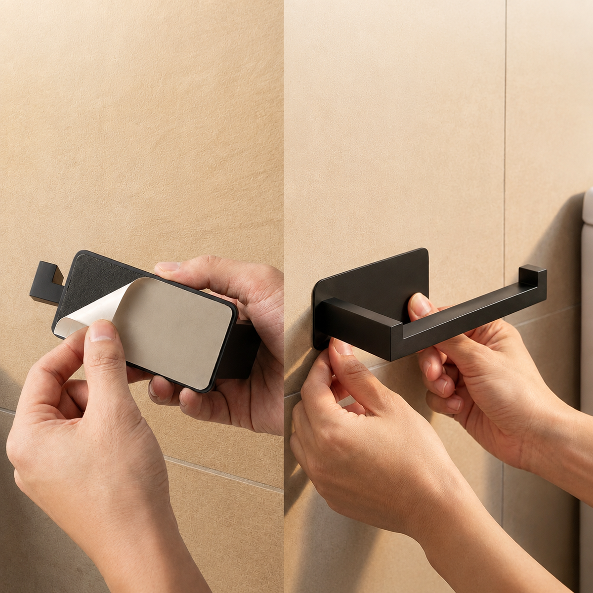 Porta Rotolo Carta Igienica da Parete in Acciaio Inox con Design Sottile