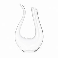 Decanter per vino a forma di U