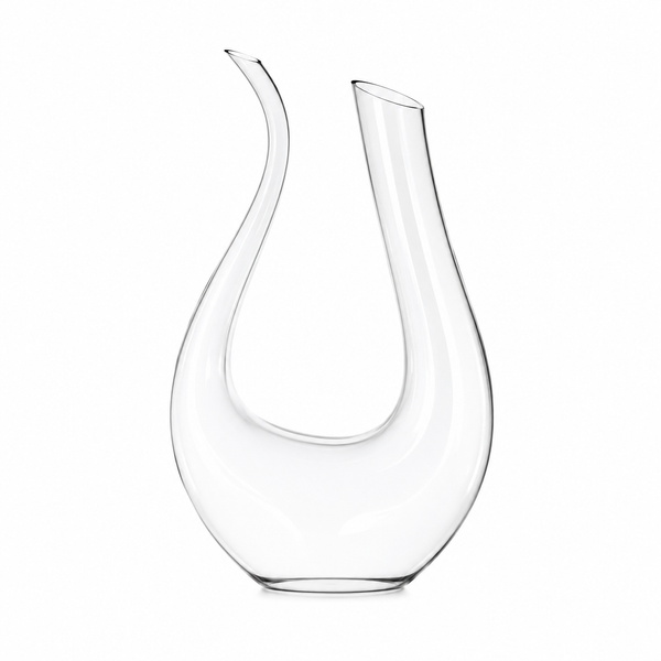 Decanter per vino a forma di U