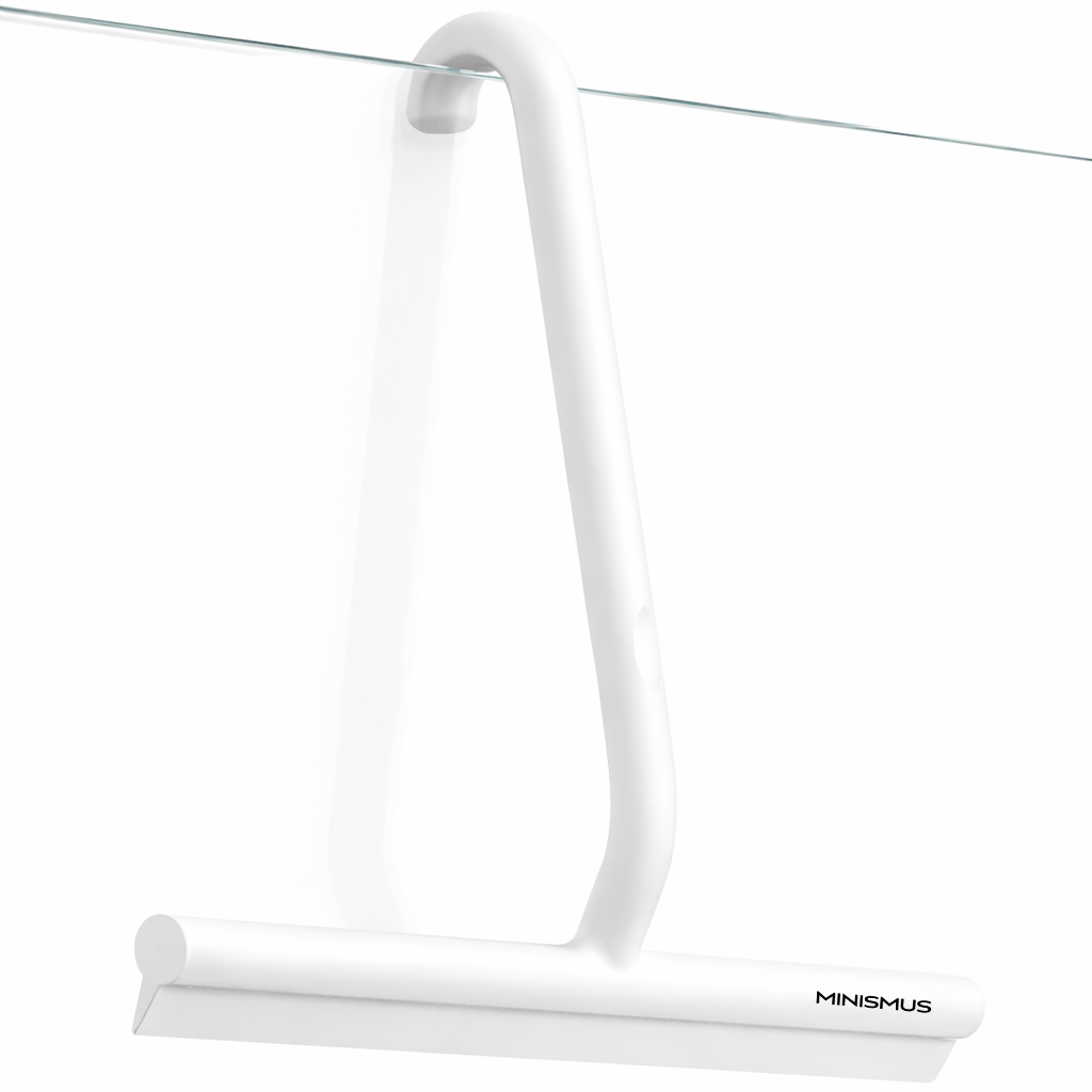 Duschabzieher 21cm mit Haken und Silikonblatt