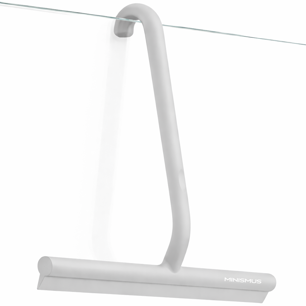 Duschabzieher 21cm mit Haken und Silikonblatt