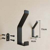 Dual Hook Wall Mount 6-Pack, Aluminum Design
