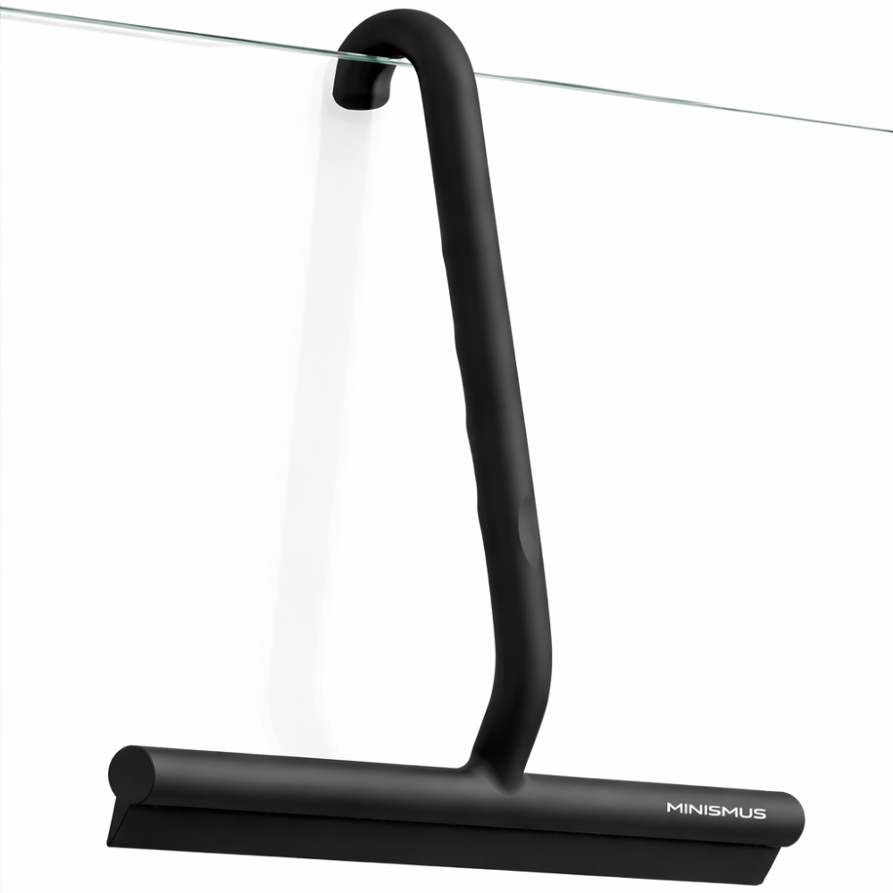 Duschabzieher 21cm mit Haken und Silikonblatt