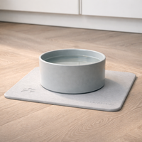 Hondenvoerbak met Sneldrogende Diatomiet Onderzetter