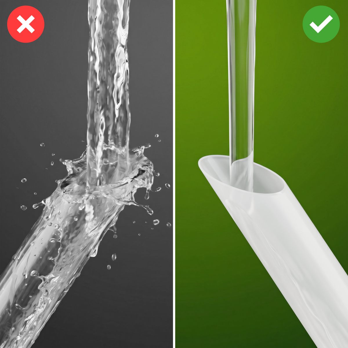 XXL Waterdruppelaar 700mL - 6 Stuks