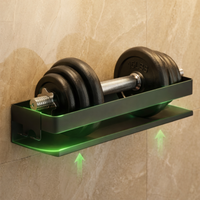 Doucheplankje 30 cm Roestvrij Staal - Wandmontage Opties